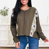 Rays Of Light Floral Top