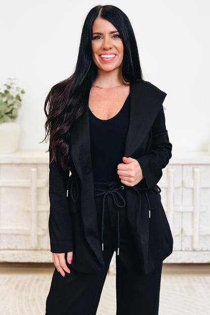 City Chic Hooded Blazer - 3 Colors!