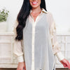 The Soft Cascade Ruffle Top