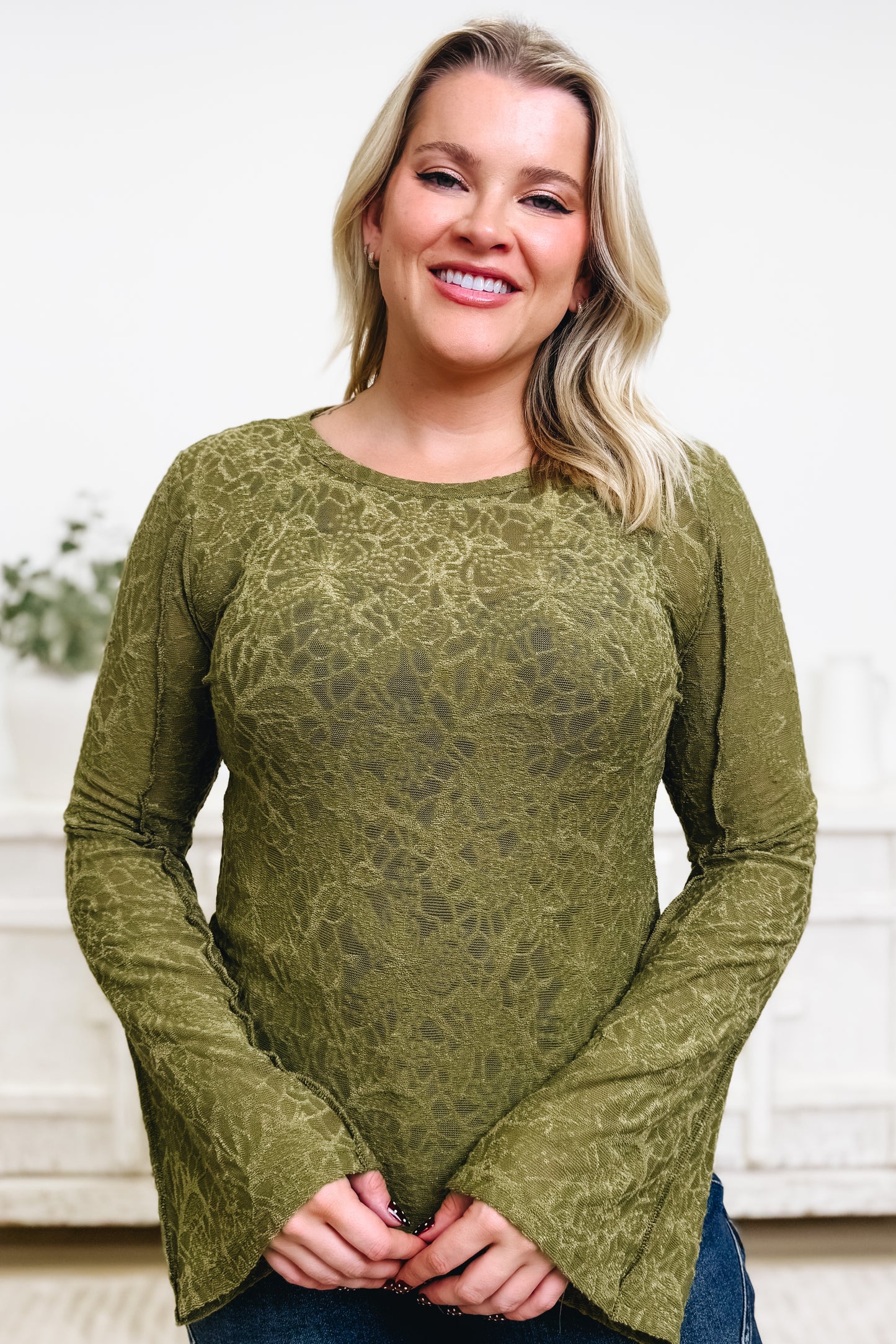 Stability In Growth Floral Top - 2 Colors!