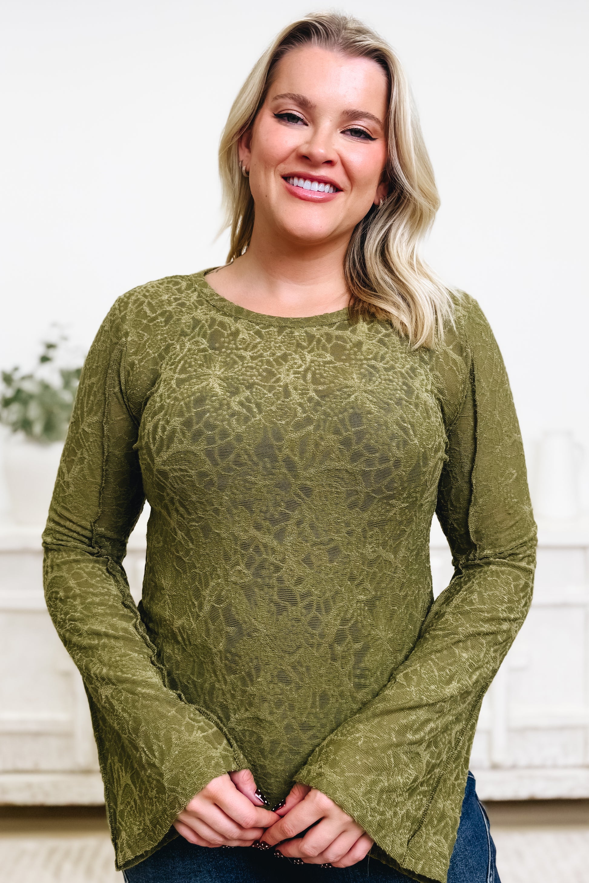 Stability In Growth Floral Top - 2 Colors!