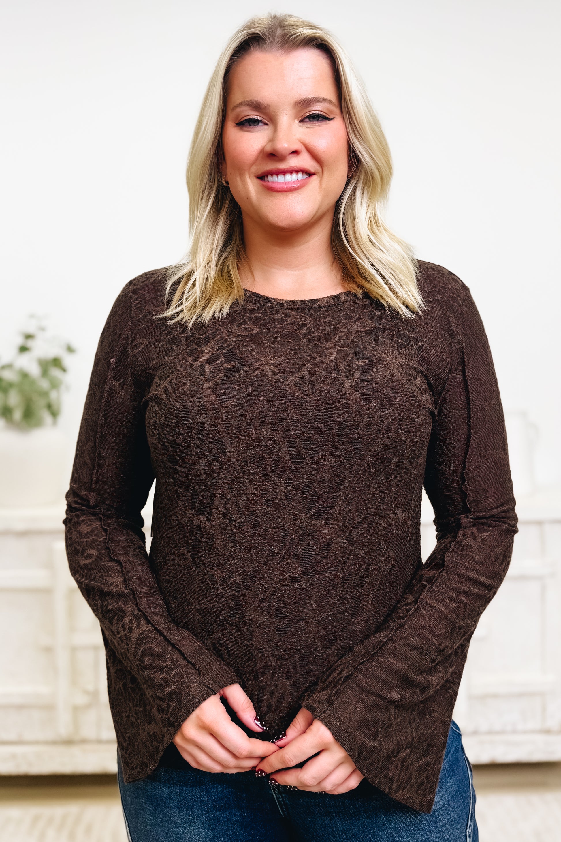 Stability In Growth Floral Top - 2 Colors!