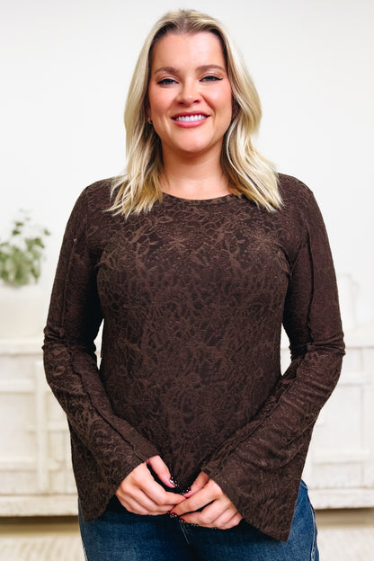 Stability In Growth Floral Top - 2 Colors!