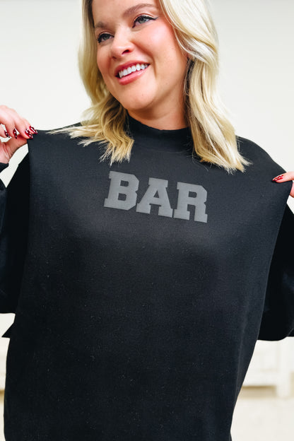 The BAR Essential Sweatshirt - Jet Black