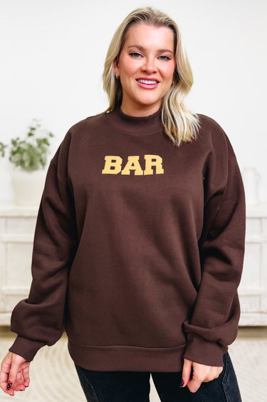 The BAR Essential Sweatshirt - Espresso Truffle