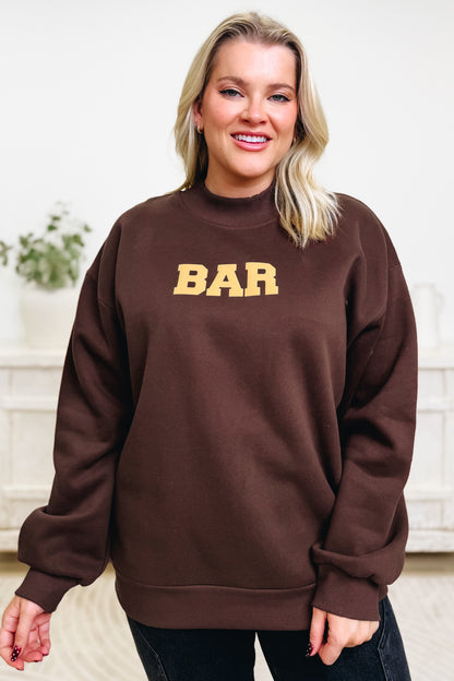 The BAR Essential Sweatshirt - Espresso Truffle