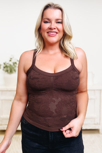 Space & Lace Tank Top - 13 Colors!