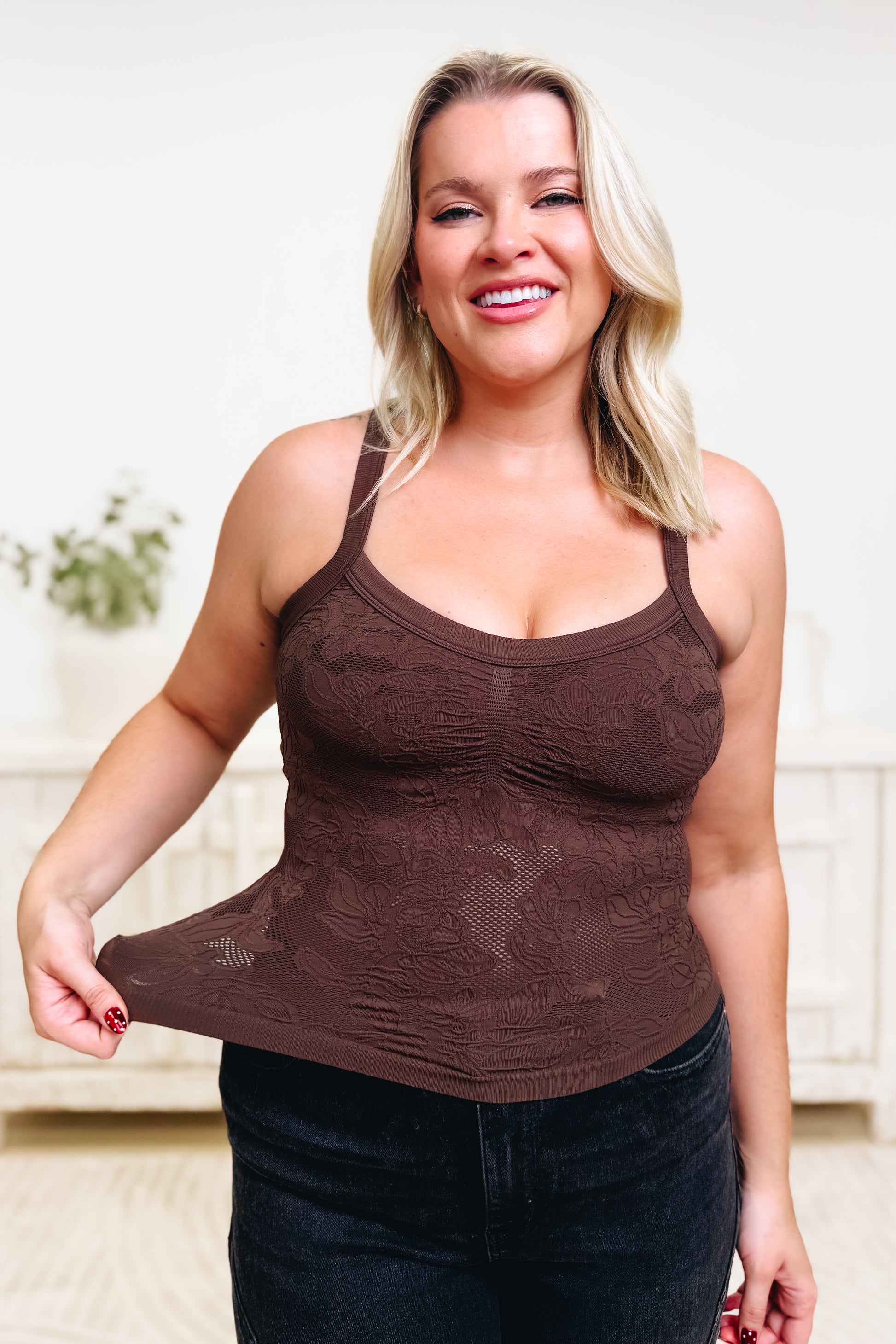 Space & Lace Tank Top - 13 Colors!