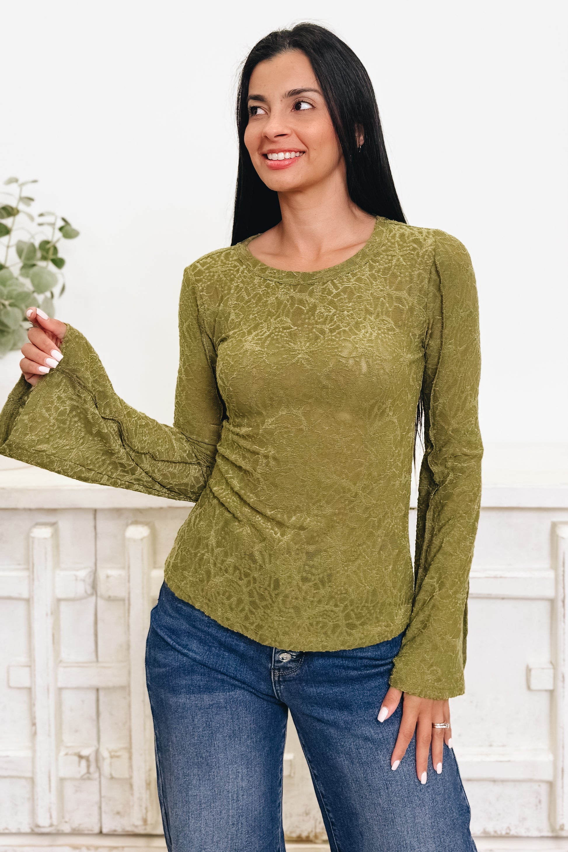 Stability In Growth Floral Top - 2 Colors!