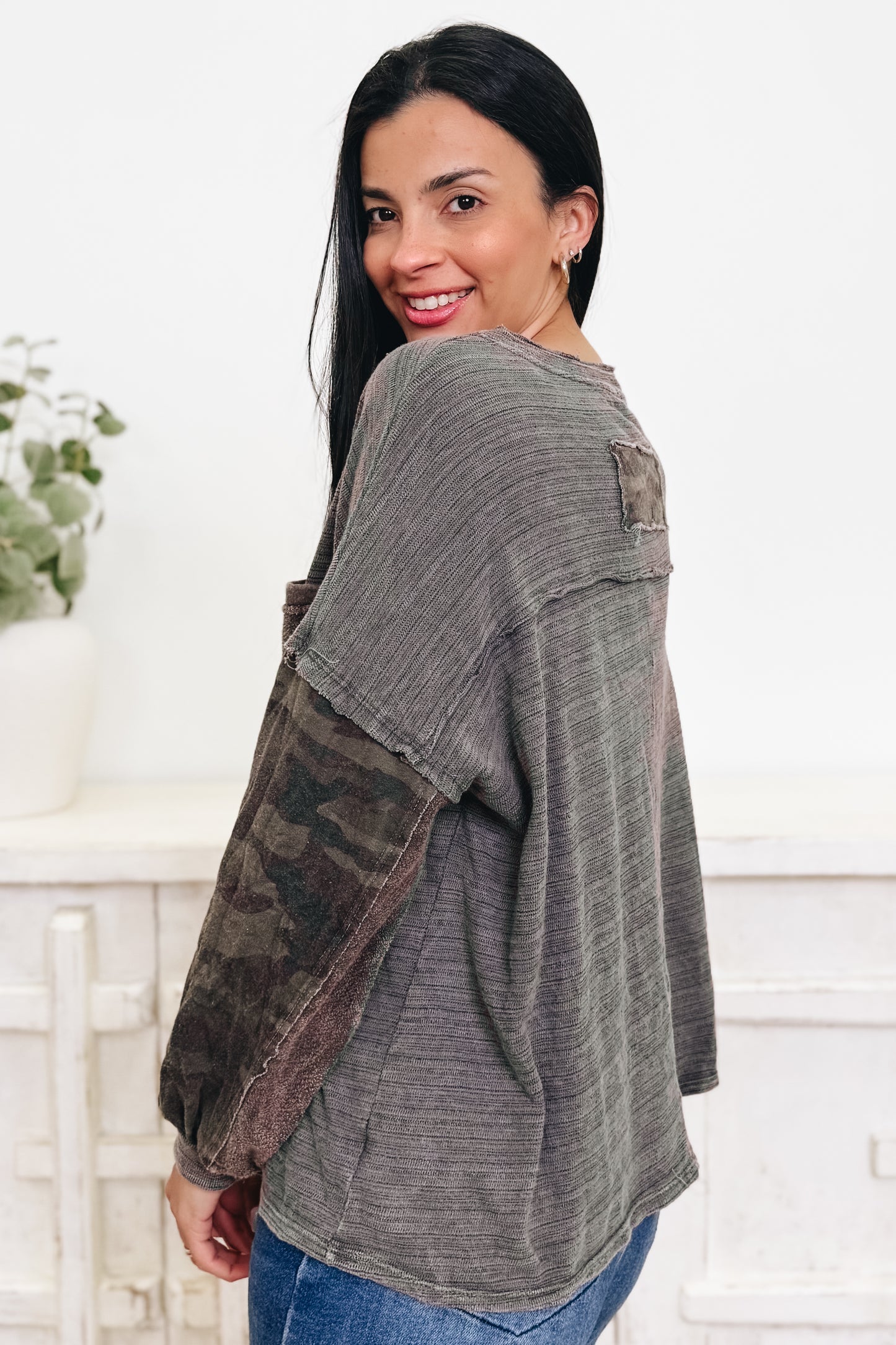 Keep It Discrete Camo Top - 3 Colors!