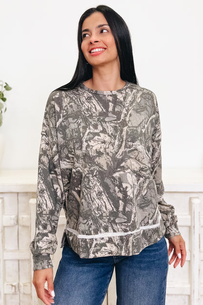 The Long View Camo Top - 2 Colors!