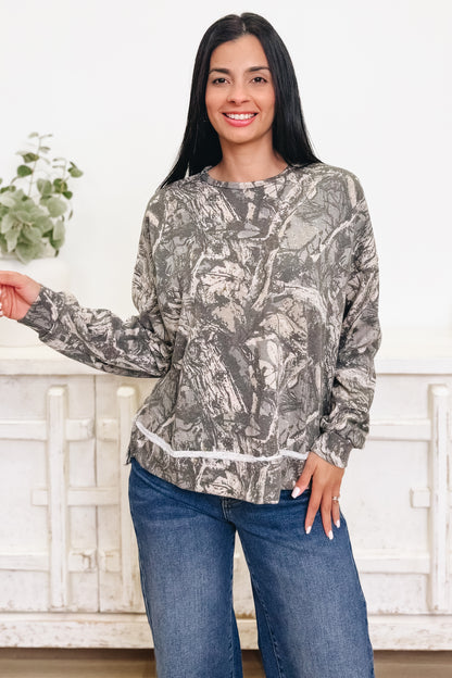 The Long View Camo Top - 2 Colors!