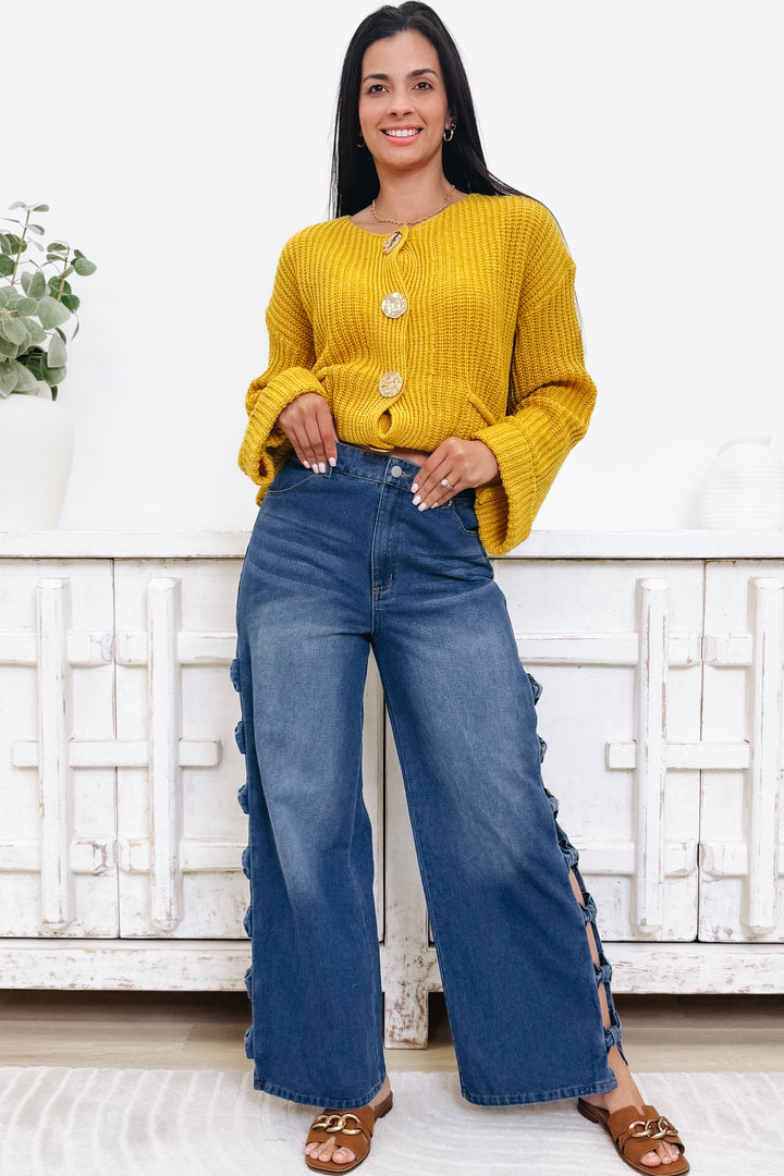 Reign Supreme Jeans - Washed Denim