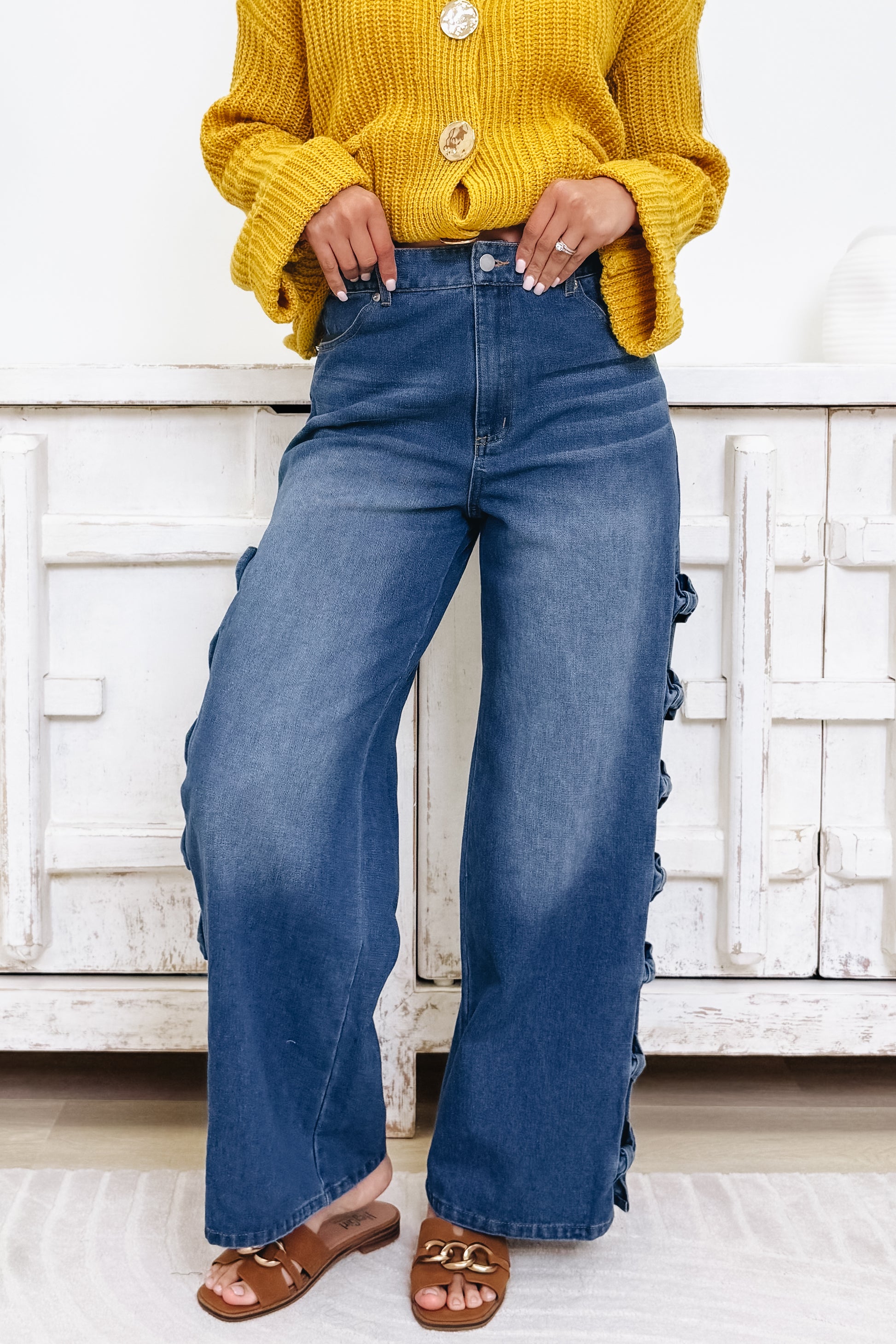 Reign Supreme Jeans - Washed Denim