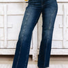 Wild West Wonder By Judy Blue - Straight Western Jeans - Dark