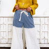 Patched Up Prayed Up Pants - Denim
