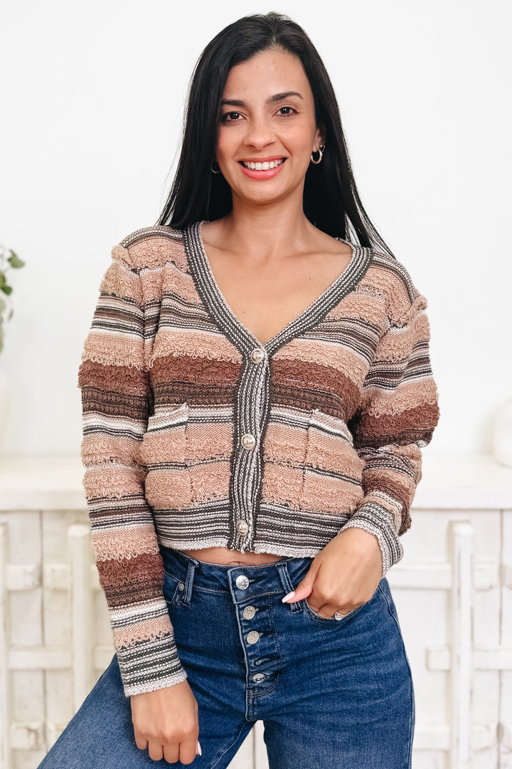 Golden Harvest Sweater Cardigan