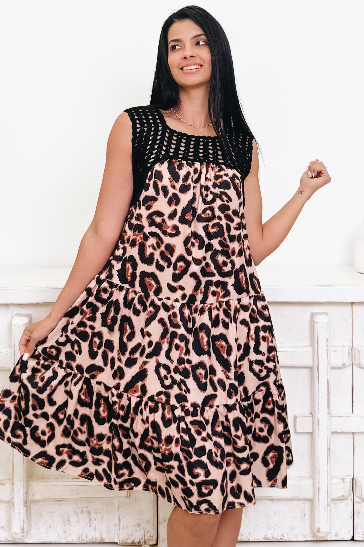 Into The Wild Leopard Dress