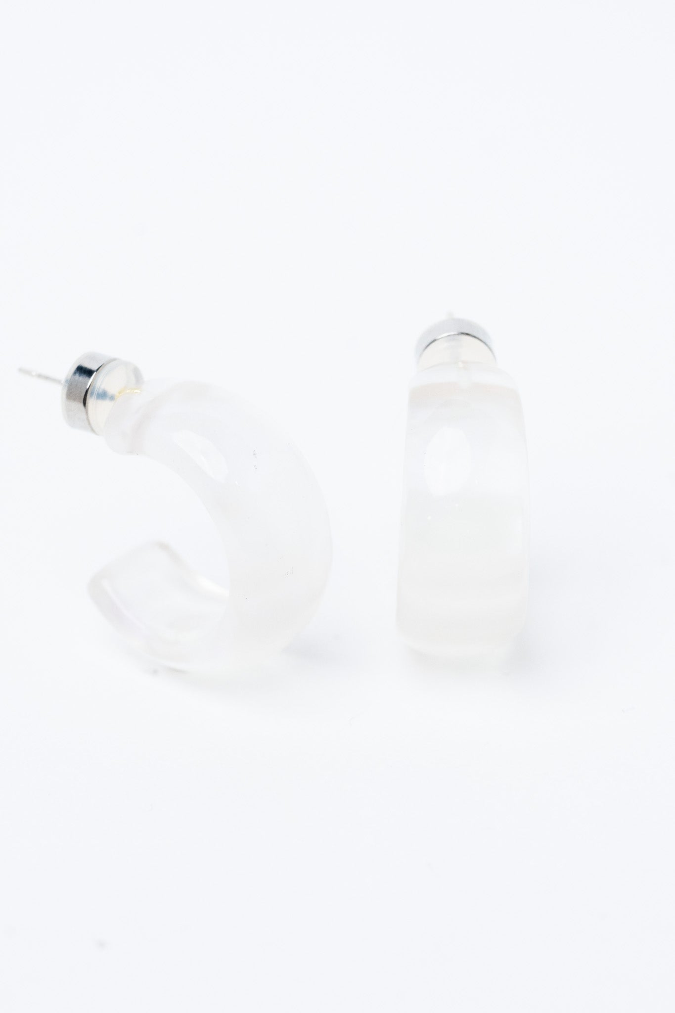 Jade Earrings - Shimmer AB