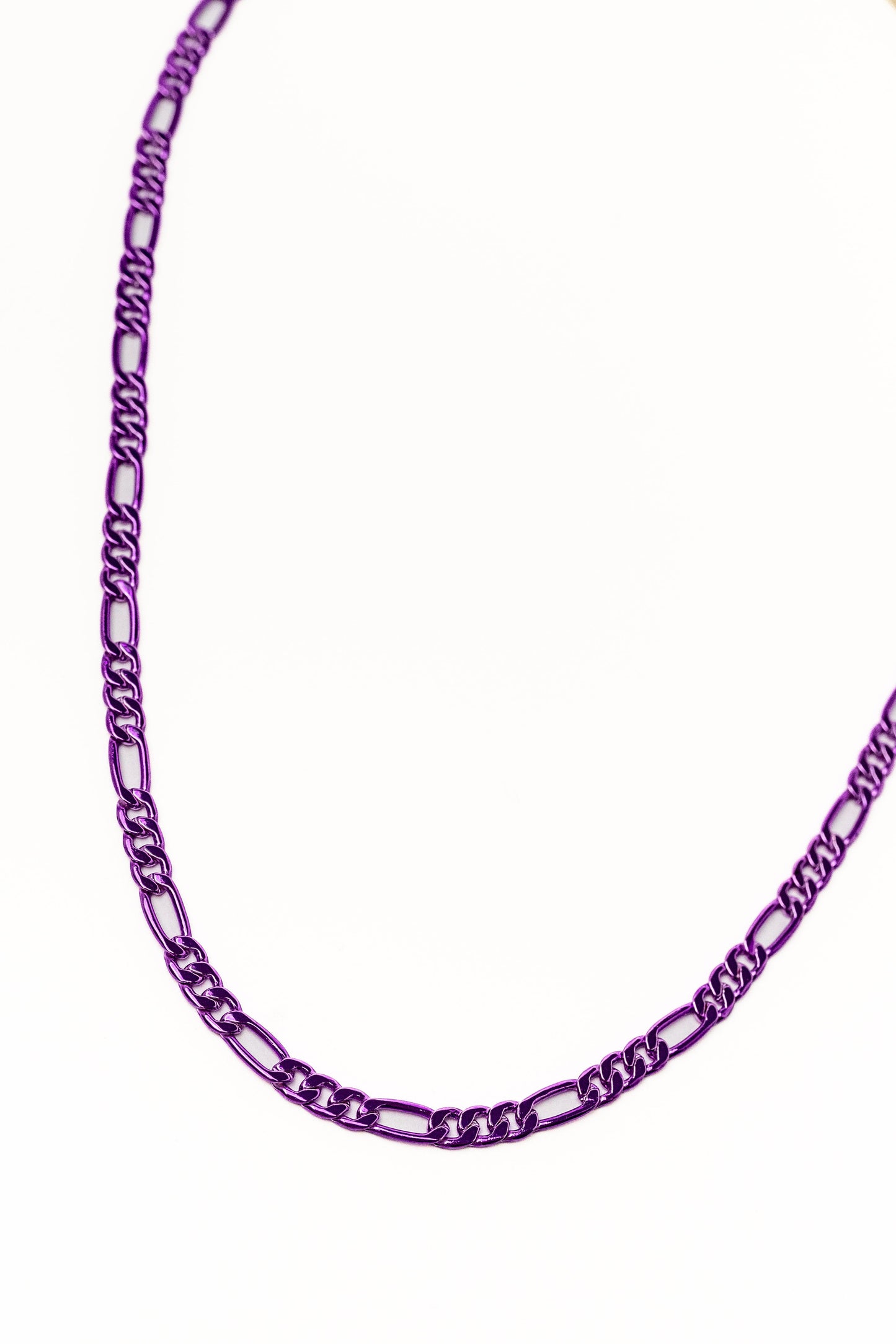 Lindsey Necklace - Metallic Pure Serenity