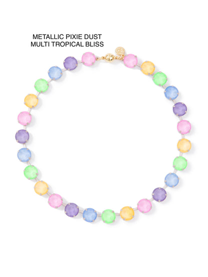 Neon Dreams Round Necklace - Multiple Colors!