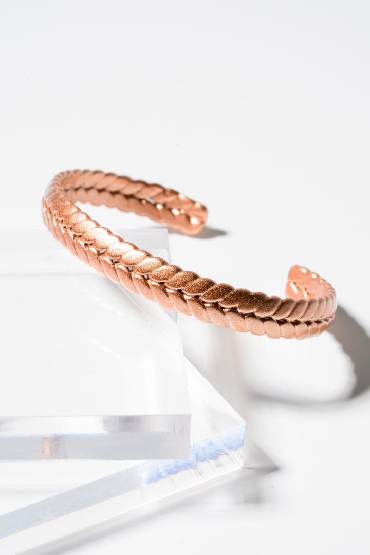 Fun Bracelet - Metallic Rosewood