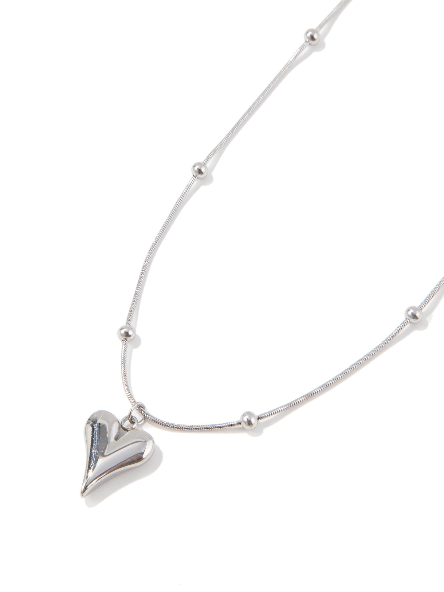 Loving Whisper Necklace - Silver