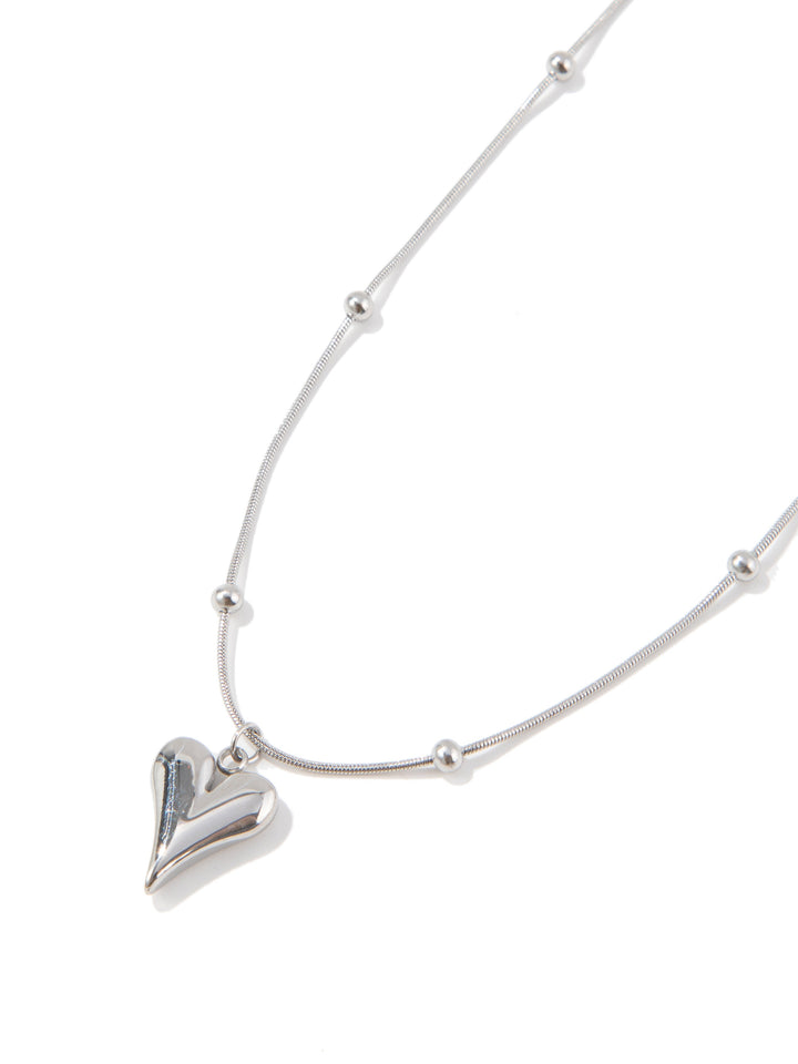 Loving Whisper Necklace - Silver