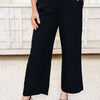 Shoot Me Straight Pants - Black