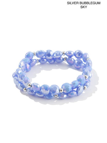 Shimmering Midnight Bracelet Set - Multiple Colors!