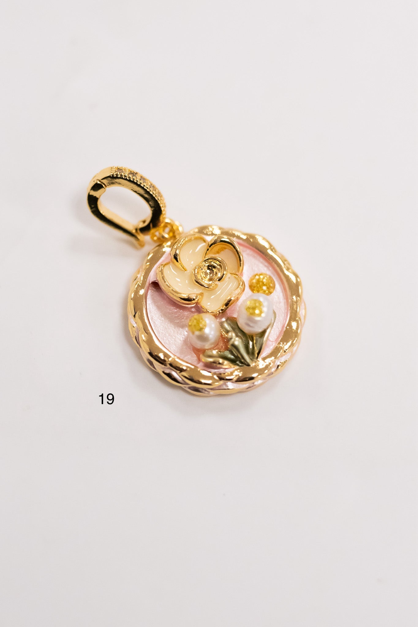 Garden Bloom Charm - Gold