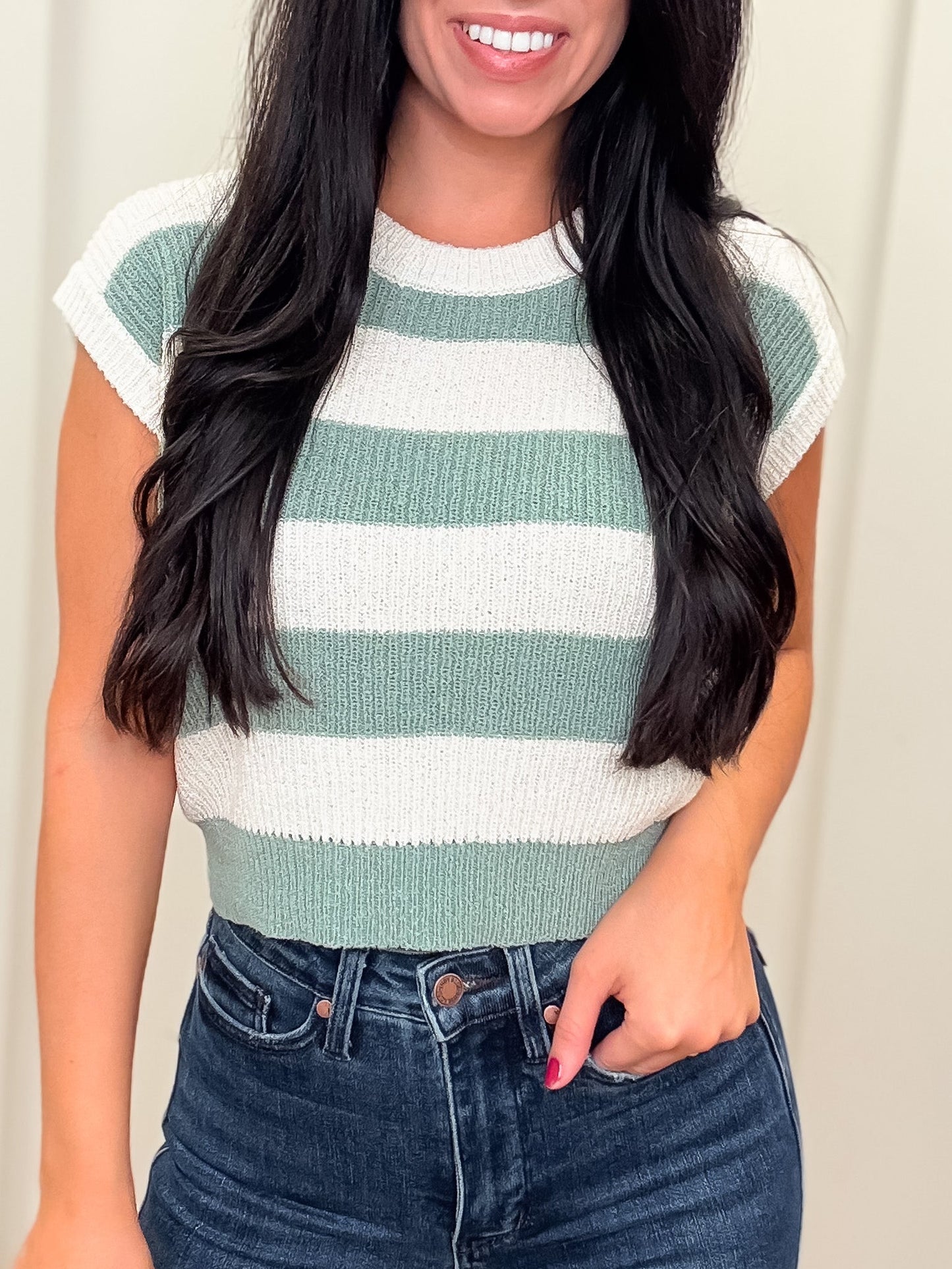 Radiating Style Top - 2 Colors!