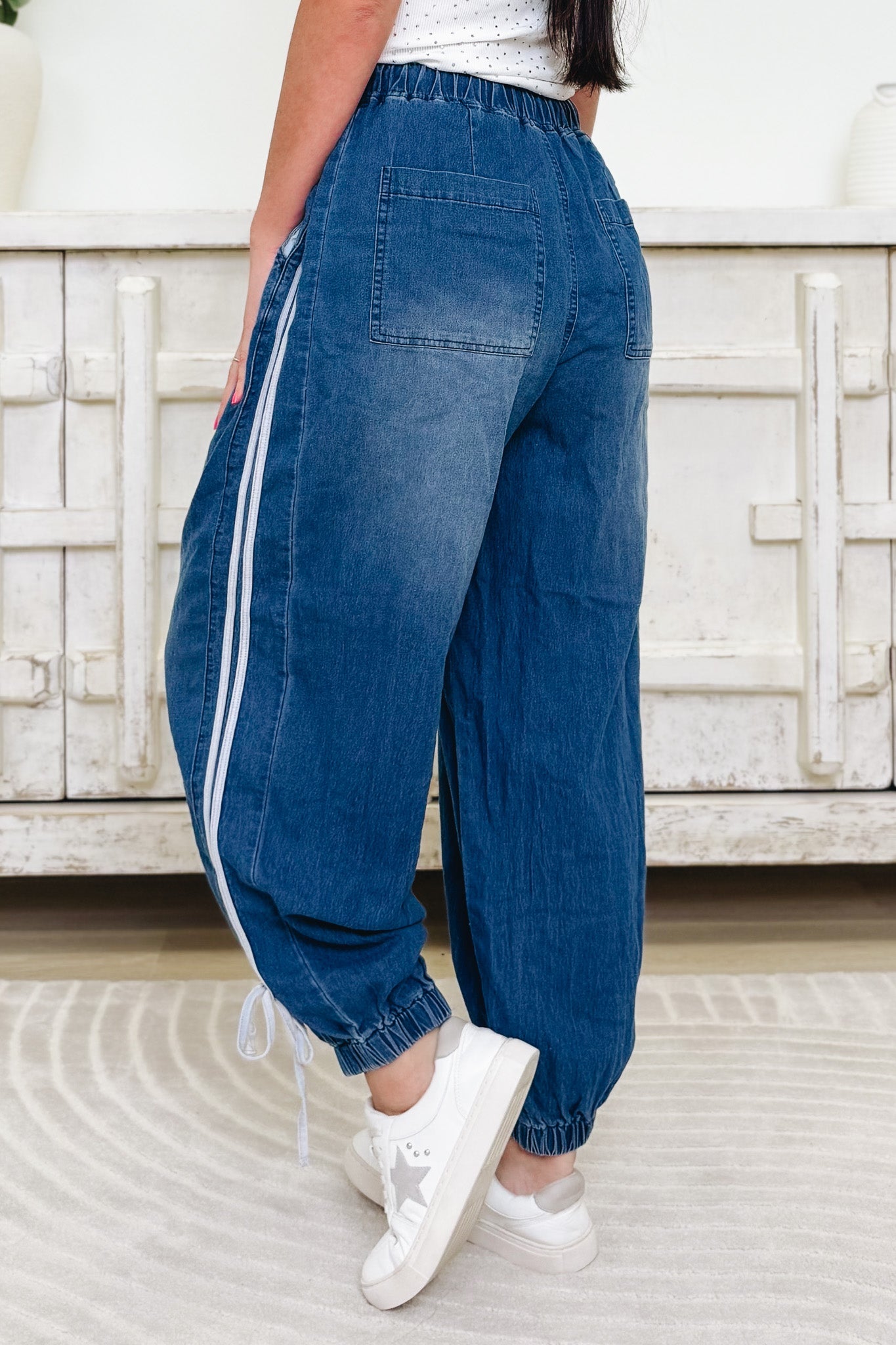 On Point Bow Pants - Off White