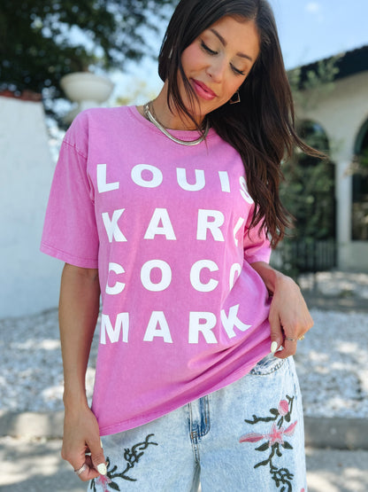 The Famous One Graphic Top