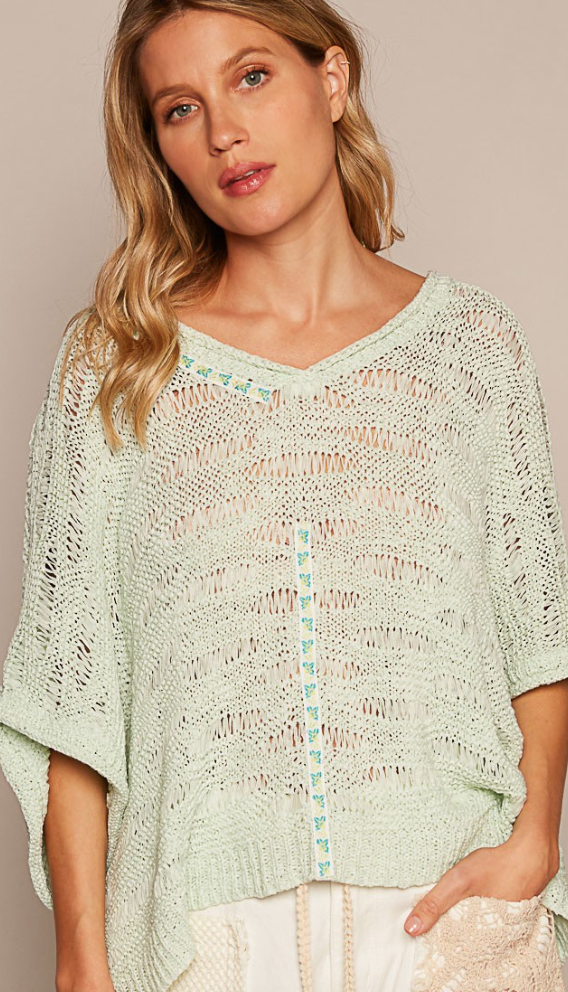 That's The Secret Sweater Top - 2 Colors!