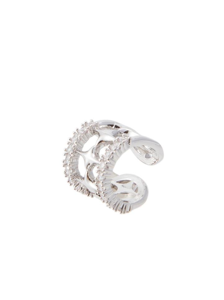 North Star Ear Cuff - Silver