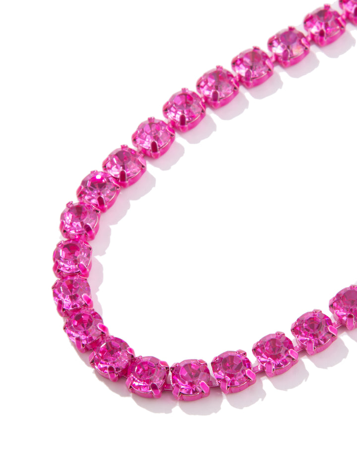 Ava Necklace Large - BAR Babe Pink