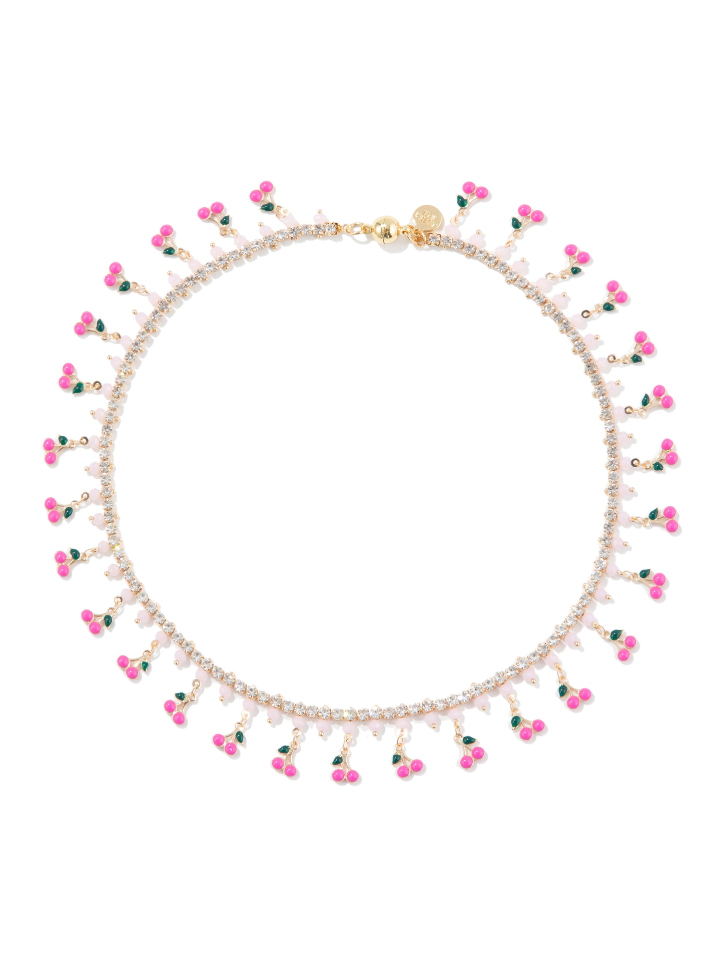 Cherry Blossom Necklace - Pink