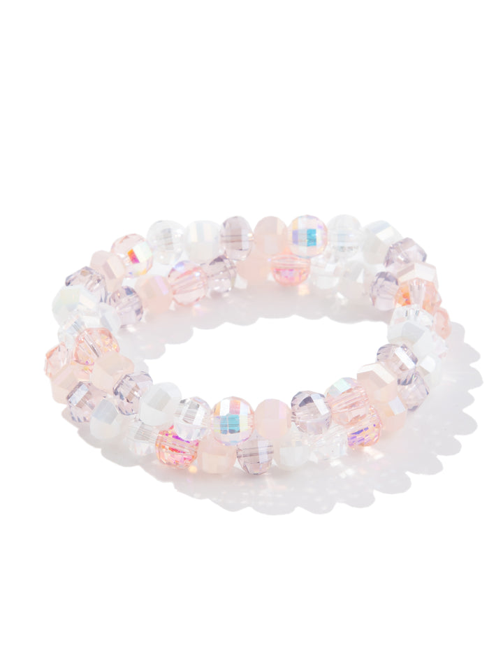 Glow Of Dawn Bracelet Set - Pastel Multi
