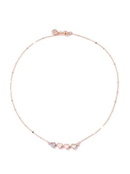 Magnetic Love Necklace - Light Rose Gold