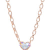 Summer Love Necklace - Light Rose Gold