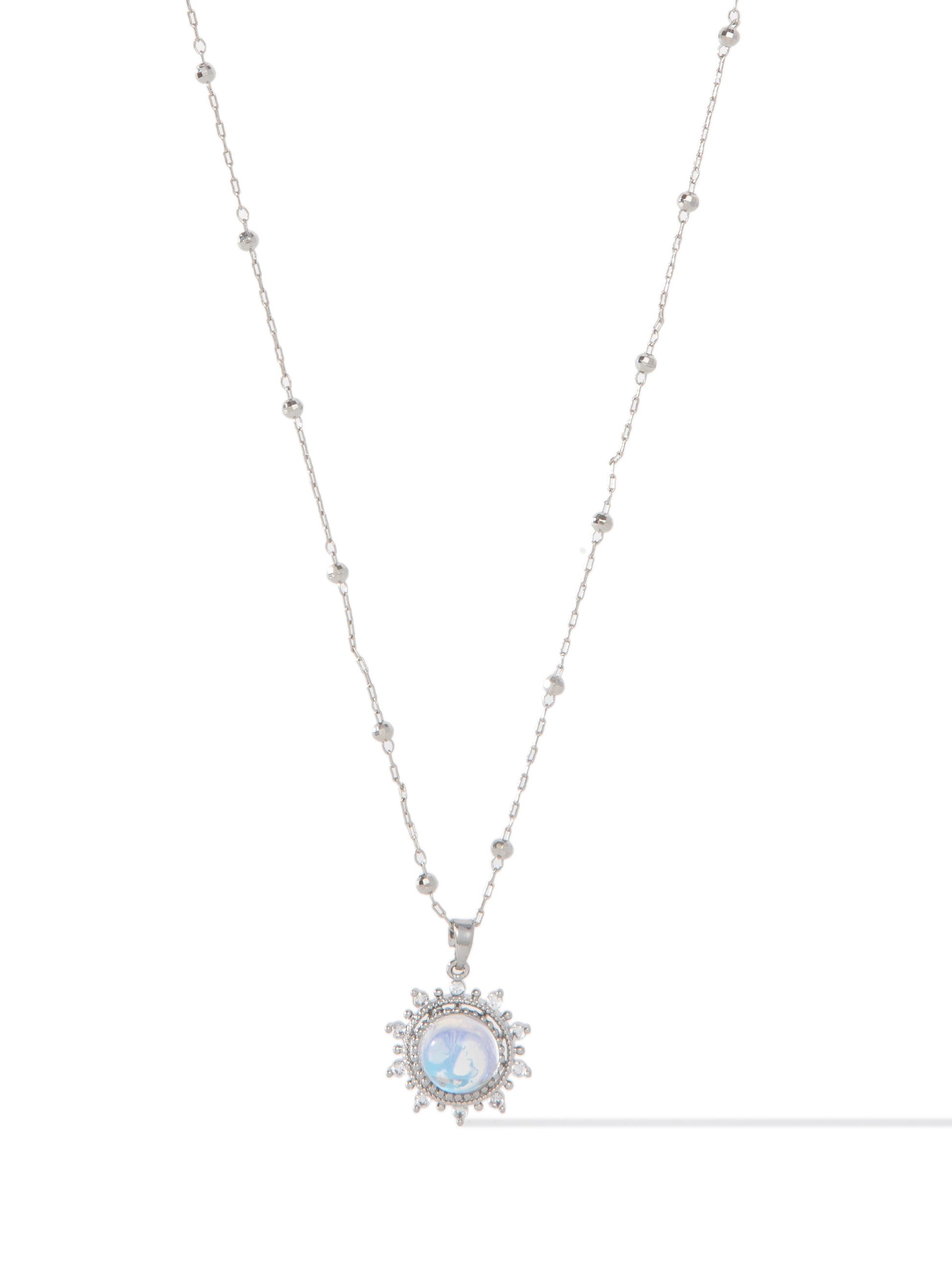 Star Shine Necklace - Silver