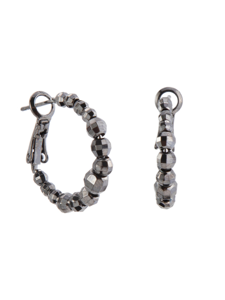 Katie Earrings - Gunmetal