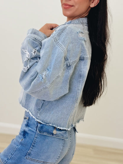 Laser Focus Denim Jacket