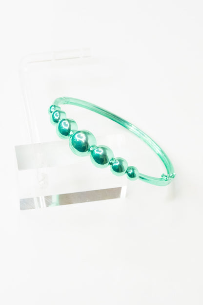 Gigi Bracelet - Metallic Aquamarine