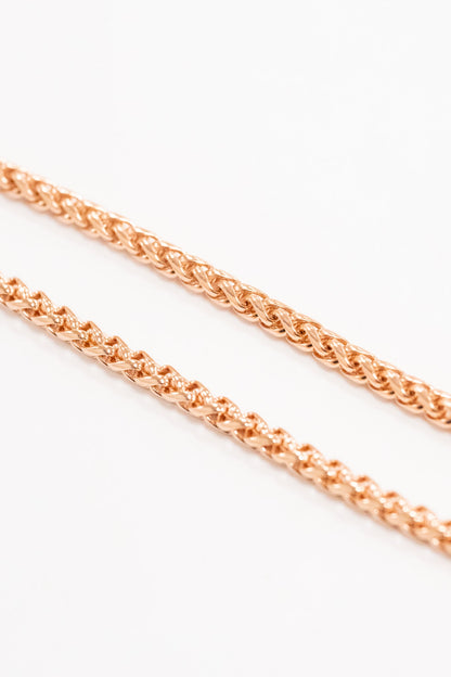 Just Fine Necklace - Rose Gold
