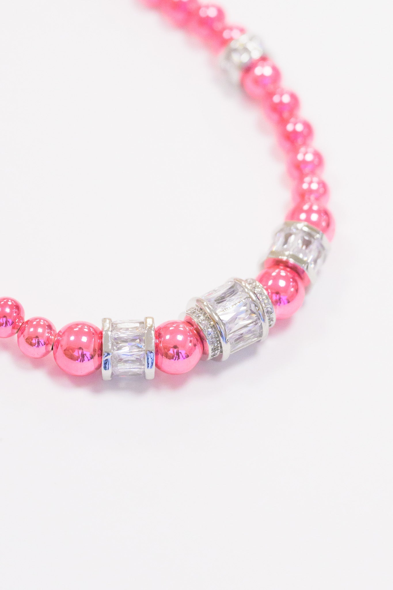 Let You Love Me Necklace - Silver Metallic Coral Gables