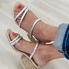 MIA Inara Sandals - Silver