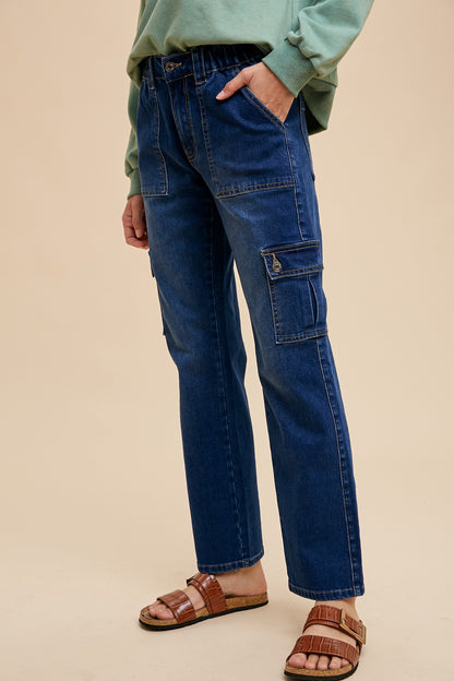 The Way You Make Me Feel Cargo Jeans - 9 Colors!