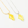 Cali Girls Necklace - Neon Yellow